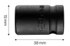 NEO TOOLS Gépi dugókulcs 1/2", 15mm, Cr-Mo 12-215