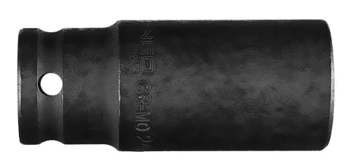 NEO TOOLS Hosszú Gépi dugókulcs 1/2", 24mm, Cr-Mo 12-324