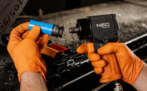 NEO TOOLS Dugókulcskészlet ALUFELNIHEZ, VÉKONYFALÚ, 1/2", 3db (17mm, 19mm, 21mm), Cr-Mo 12-350