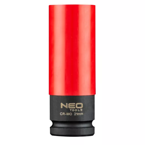 NEO TOOLS Dugókulcskészlet ALUFELNIHEZ, VÉKONYFALÚ, 1/2", 3db (17mm, 19mm, 21mm), Cr-Mo 12-350