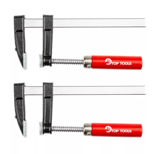 Top Tools Gyorsszorító, csavaros, 50x150mm, 2db 12A215