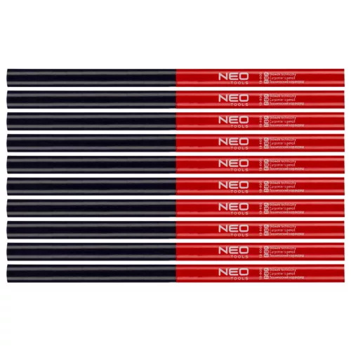 NEO TOOLS Ácsceruza kétszínű, piros-kék, 12db 13-805