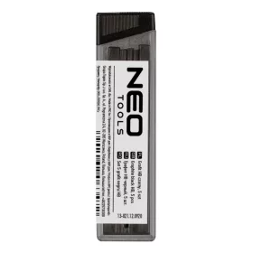   NEO TOOLS Ácsceruza betét fekete HB, 5db, 13-810-hez, 13-815-höz 13-821