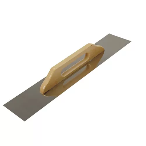 TOPEX Acél simító, rozsdamentes 680x130mm, fa markolat 13A250