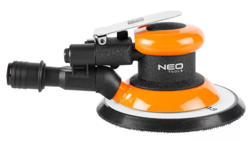 NEO TOOLS Pneumatikus excentercsiszoló 150mm, vákumos porelszívással 2 év garanciával 14-013