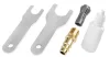 NEO TOOLS Pneumatikus derékszögcsiszoló, sarokcsiszoló 1/4" 1/8", 6mm/3mm, 20 000 rpm 2 év garanciával 14-016