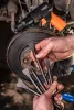 NEO TOOLS Vésőszár készlet pneumatikus vésőkalapácshoz 5db 14-029