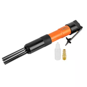   NEO TOOLS Pneumatikus tűs leverőgép rozsdához és hegesztési varratokhoz, 12x3mm 2 év garanciával 14-031