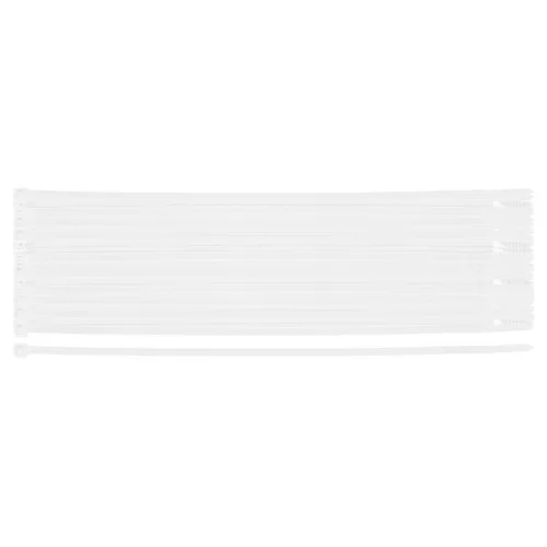 NEO TOOLS Kábelkötegelő, gyorskötöző, EXTREME, UV álló, fehér, 4,8x300mm, 100db/cs 01-661