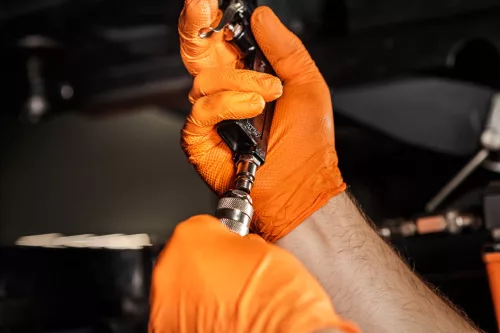 NEO TOOLS Pneumatikus lefúvópisztoly, rövid 14-708