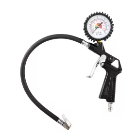   NEO TOOLS Pneumatikus kerékfúvó pisztoly, nyomásmérővel 63mm 14-714