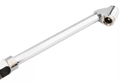 NEO TOOLS Pneumatikus kerékfúvó pisztoly, nyomásmérővel 80mm, dupla teherautó kerekekhez 14-716