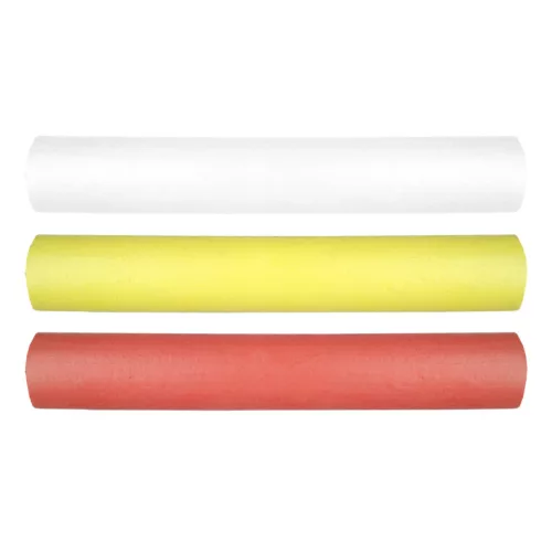 TOPEX Jelölőkréta, színes (fehér, sárga, piros) 13x85mm, 3db-os 14A968