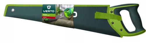 VERTO Kézifűrész 450mm, teflon bevonat, védőtokkal 15G102