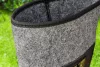 VERTO Gumicsizma, filc belsővel, PVC, méret: 44 15G905