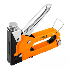   NEO TOOLS Tűzőgép, 3az1-ben G, L, E kapcsokhoz, 4-14mm, acél 16-031