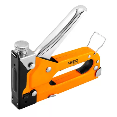 NEO TOOLS Tűzőgép kárpitos, 4-14mm, acél, J kapcsokhoz 16-032