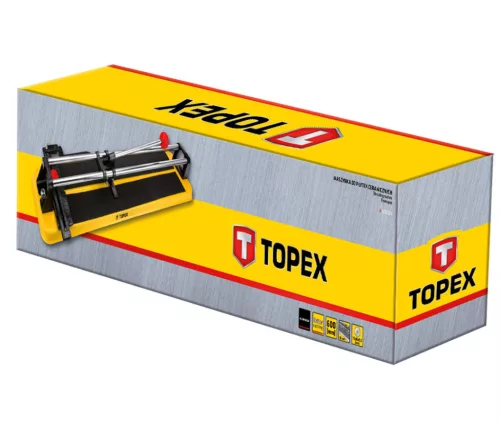 TOPEX Csempevágó 600mm, alumínium munkalap 16B260
