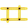TOPEX Szögmásoló vonalzó, 30x2.5cm / 17.5x2.5cm 16B476