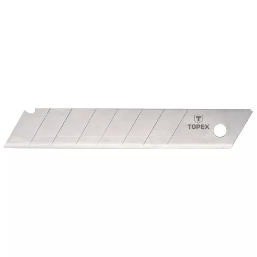 TOPEX Törhető penge 18mm, 10db 17B348