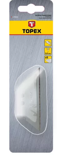 TOPEX Trapézpenge, 5db 17B405