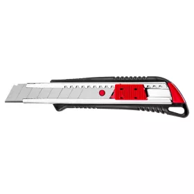   Top Tools Törhető pengés kés 18mm, fém vezetősín 17B528