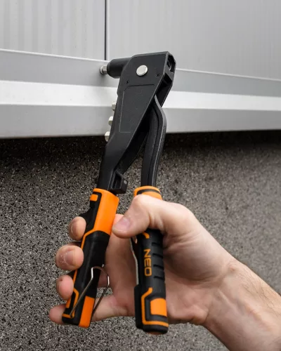 NEO TOOLS Popszegecshúzó, erősített, acél és alumínium szegecsekhez 2,4/3,2/4,0/4,8 mm 18-103-1