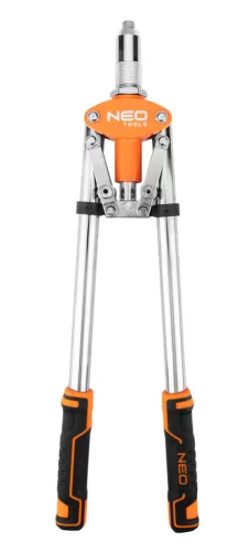 NEO TOOLS Popszegecshúzó 2 karos, egyenes, alu és acél szegecsekhez, 3.2-6.4mm-ig 18-106-1