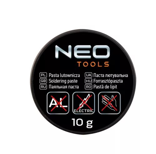 NEO TOOLS FORRASZTÓPISZTOLY 150W, kiegészítőkkel, 3db pákacsúcs, forrasztókrém, forrasztóón, kofferben 2 év garanciával 19-151