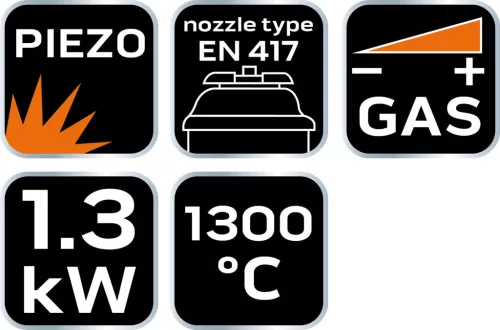NEO TOOLS Gázforrasztó, perzselő, gázégő csavaros 20-025