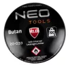 NEO TOOLS Gázforrasztó, perzselő, gázégő 4db tartállyal, 190g, szelepes tartállyal 20-045