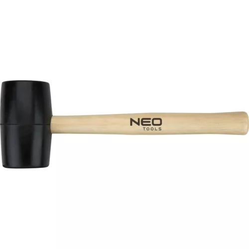 NEO TOOLS Gumikalapács 50mm 340g, keményfa nyél 25-061