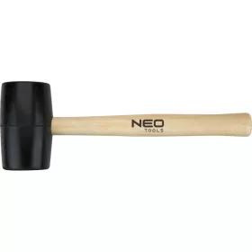 NEO TOOLS Gumikalapács 63mm 680g, keményfa nyél 25-063