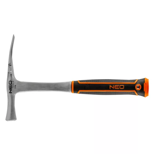 NEO TOOLS Kőműveskalapács széles fejjel, 600g, monoblokk, kétkomponensű markolat 25-105