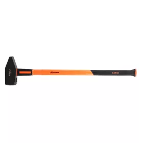   NEO TOOLS Általános kalapács 6kg, üvegszál nyél, kétkomponensű markolat 25-154