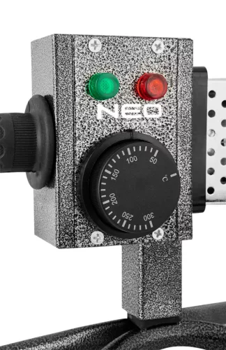 NEO TOOLS Csőhegesztőgép 800W műanyagokhoz, 4 hüvellyel: 20, 25, 32, 40mm 02-400