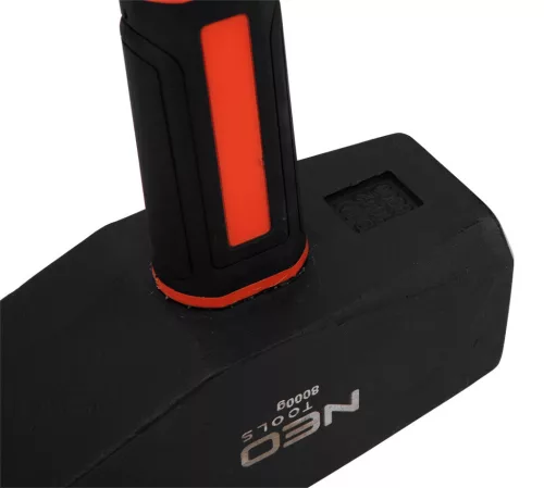 NEO TOOLS Általános kalapács 8kg, üvegszál nyél, kétkomponensű markolat 25-155
