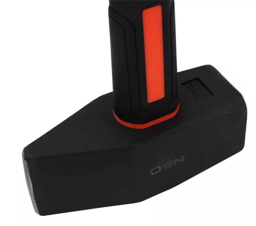 NEO TOOLS Kőtörő kalapács 4kg, üvegszálas, kétkomponensű markolat 25-161