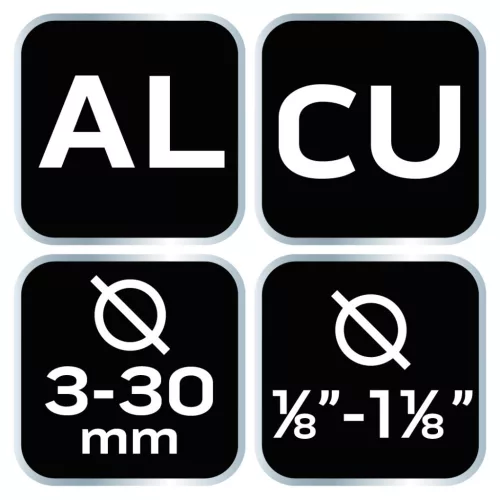 NEO TOOLS Csővágó 1/8-1.1/4" (3-30mm), réz, alumínium 02-402