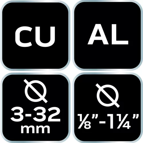 NEO TOOLS Csővágó 1/8-1.1/8" (3-32mm), réz, alumínium 02-403