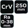 NEO TOOLS VÍZPUMPAFOGÓ 250mm, 0-38mm 02-412