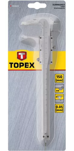 TOPEX TOLÓMÉRŐ 150MM 0.05MM PONTOSSÁG 31C615