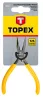 TOPEX Precíziós hosszúcsőrű fogó 140mm 32D032