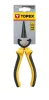 TOPEX Kerekcsőrű fogó 160mm 32D109