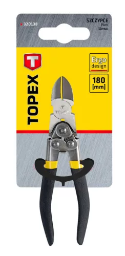 TOPEX OLDALCSÍPŐ FOGÓ 180MM ÁTTÉTES 32D138