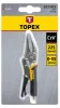 TOPEX PATENTFOGÓ hosszúpofájú, 225MM, műanyag markolat 32D857