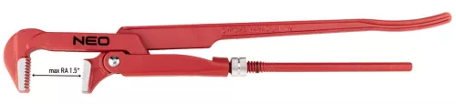 NEO TOOLS Csőfogó 90fok, 1,5", CV, 420mm 25 év garanciával 02-424
