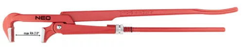 NEO TOOLS Csőfogó 90fok, 2", CV, 530mm 25 év garanciával 02-425
