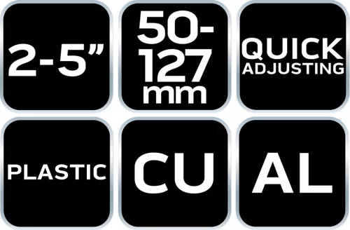 NEO TOOLS Csővágó 50-127mm, alumínium, réz 02-430