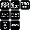 NEO TOOLS PEX csőhajlító rugó 20x760 mm 02-432